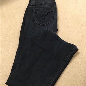 Hudson low rise boot cut, size 27R